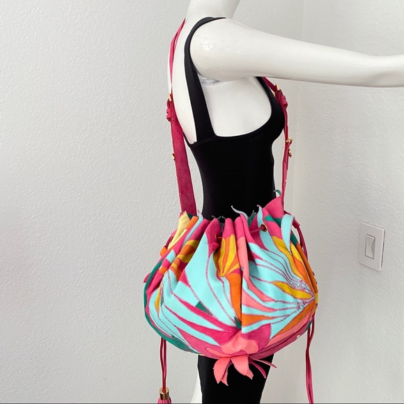 Givenchi multicolor leather patchwork bag - Picture 11 of 16